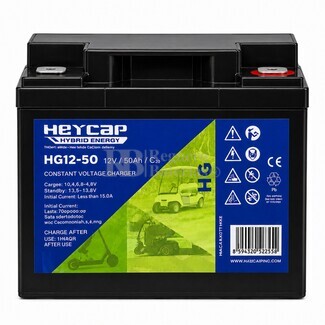 Bater�a Heycar HG12-50 | 12 Voltios 50 Amperios Ciclo Profundo